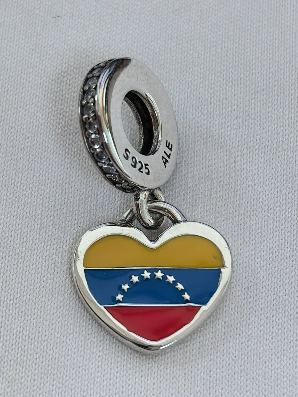 Pandora Venezuela Exclusive Dangle Charm Pendant, S925 Silver Jewelry